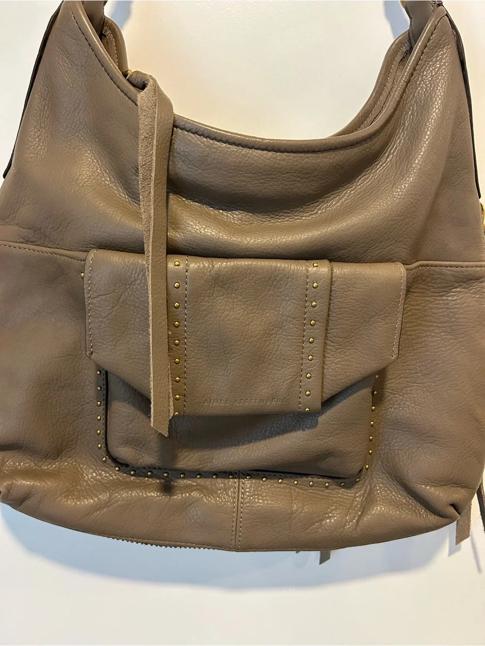 Aimee Kestenberg When in Milan Hobo Shoulder Bag | Mushroom Taupe